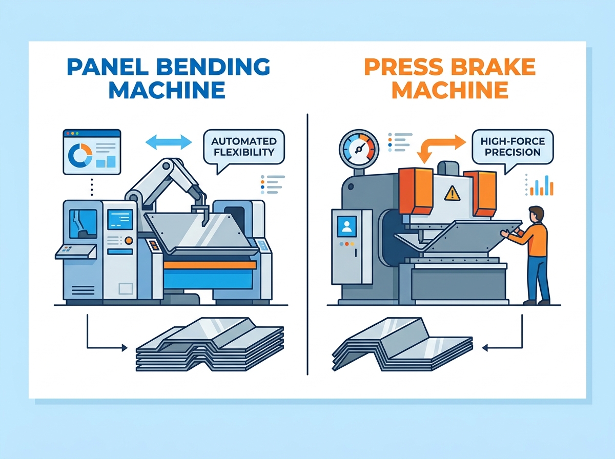 Panel Bending Machine Operation