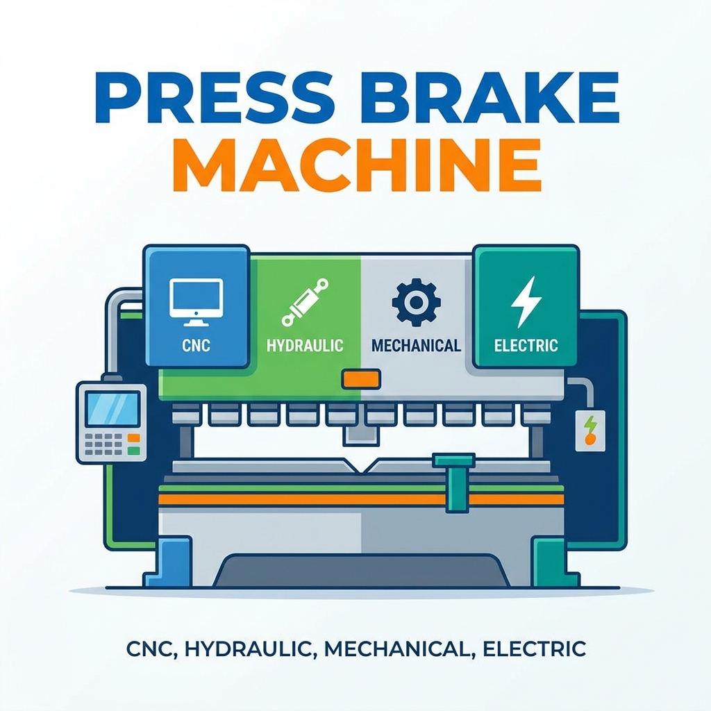 Types of Press Brake Machines: CNC, Hydraulic, Mechanical and Electric