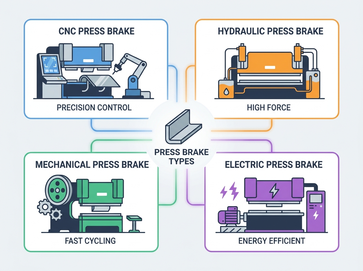 Press Brake Machine in operation